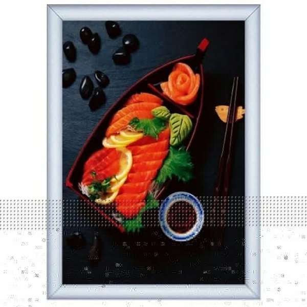 Multistand ALU SNAP FRAME 25mm (M) 50x70cm alu, single packed, with fittings #3