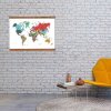 Wood Poster Hanger Magnetic, dark, 50 cm set #11