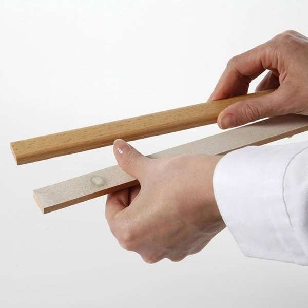 Wood Poster Hanger Magnetic, dark, 50 cm set #13