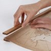 Wood Poster Hanger Magnetic, dark, 50 cm set #12
