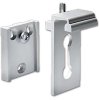 1 pc. 2-parts aluminum fitting for wall mounting of Outdoor Banner Profile #1