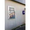 Alu snap frame Watersafe, 35 mm, 70 x 100, silver #7
