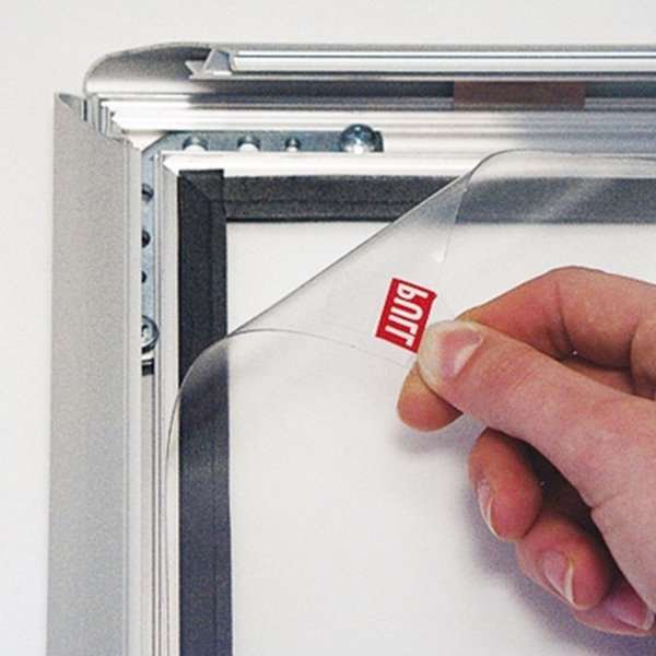 Alu Snap Frame Watersafe, 35 mm, 50 x 70 cm, silver #5