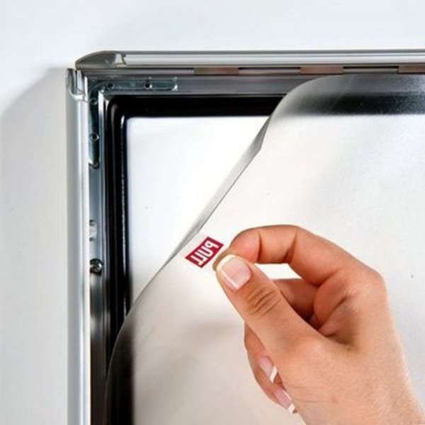 Alu snap frame watersafe, 25 mm, A4, silver #2