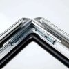 Alu snap frame watersafe, 25 mm, A4, silver #4