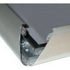 Alu Snap Frame Watersafe, 35 mm, 50 x 70 cm, silver #7