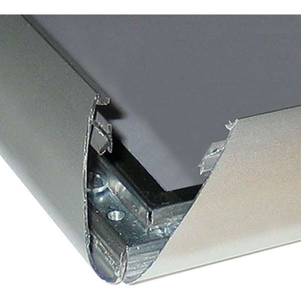 Alu Snap Frame Watersafe, 35 mm, 50 x 70 cm, silver #7