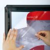 Antique snap frame, 40 mm, 50 x 70, black #4