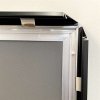 Alu snap frame, black, 20 mm flat profile, A2 #5
