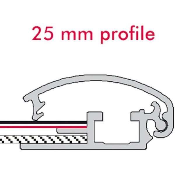 Alu snap frame 25 mm, 50 x 70, stainless steel look #2