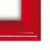 Alu snap frame 25 mm, 50 x 70, red #2