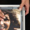 Alu snap frame, 32 mm, A4, silver #7