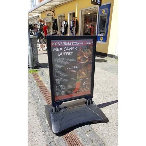 Wind-Sign Waterbase Budget Pavement Board, black, 70 x 100 cm #8
