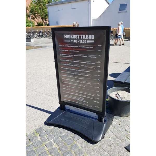 Wind-Sign Waterbase Budget Pavement Board, black, 70 x 100 cm #15