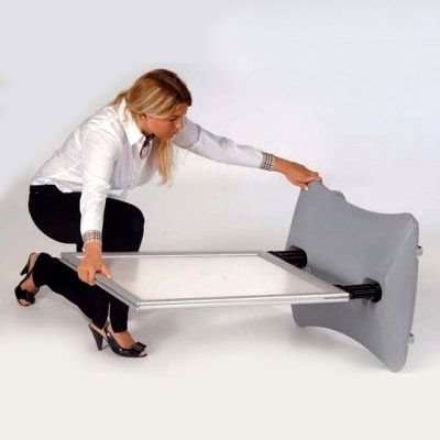 Wind-Sign Waterbase Budget Pavement Board, grey, 70 x 100 cm #6