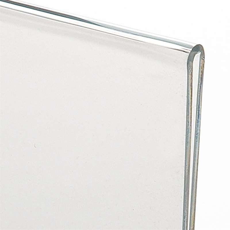 L-Menuholder, vertical A4 acrylic display #3