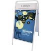 Expo Sign Pavement Board with logoplate, white, 50 x 70 cm #5