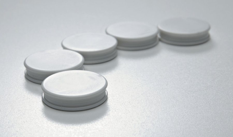 Glass Boards Magnets in a pack of 5 pcs. white #1