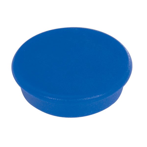 Magnets in pack of 10 pcs. - 24 mm - Blue #6