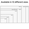 Whiteboard BASIC lacquered, 120x200cm #7