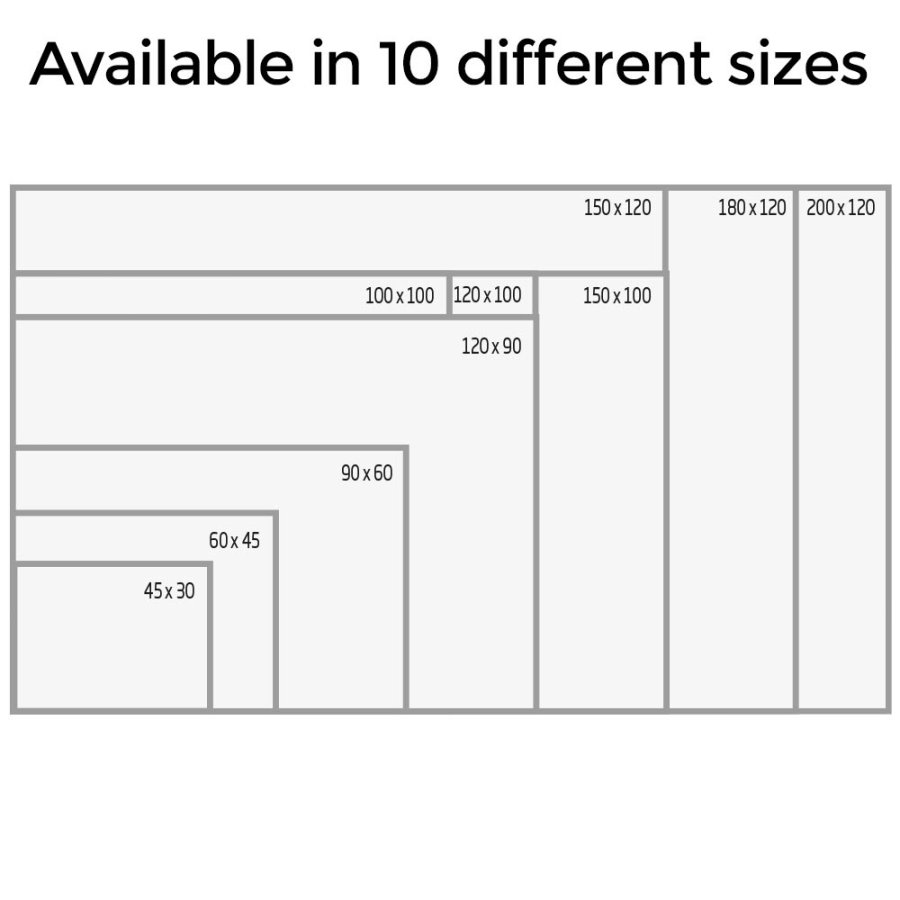 Whiteboard BASIC lacquered, 120x200cm #7