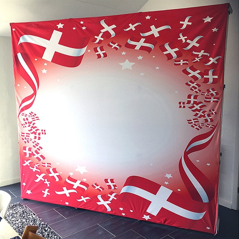 Exhibition Wall Pop-up Wall Textile, 5 Sections #10